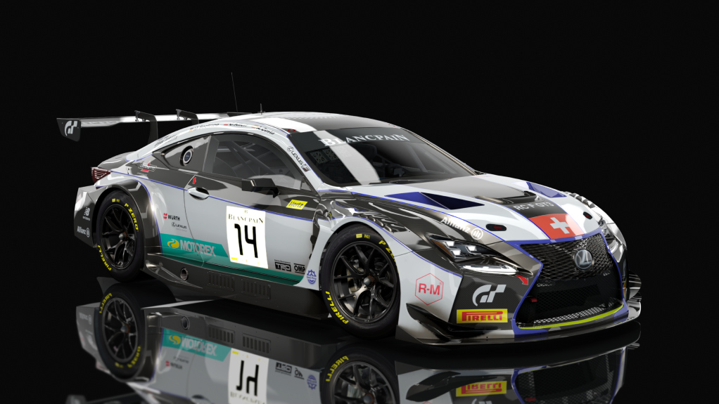 Lexus RC F GT3 ACC, skin emil_frey14_std