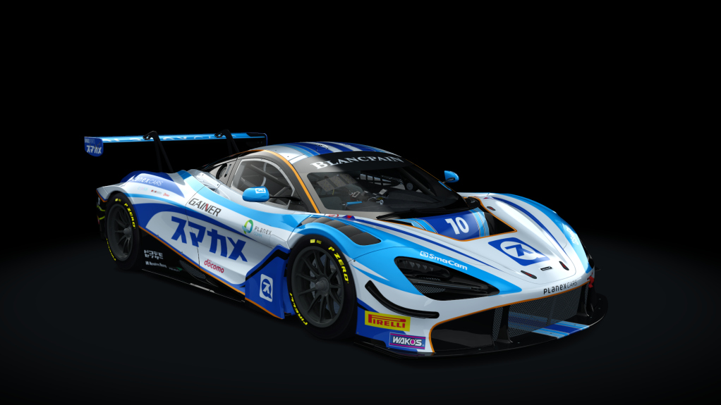 McLaren 720S GT3, skin 10