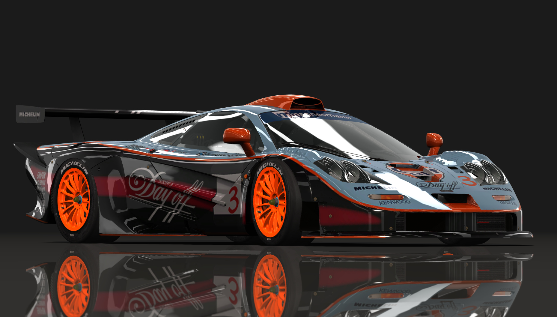 McLaren F1 GTR Longtail '97, skin gulf_3