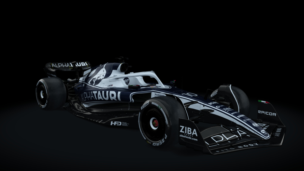 VM F1 2022 Model Beta, skin AT03_10_Gasly