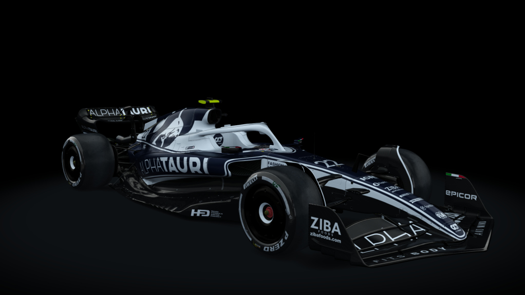 VM F1 2022 Model Beta, skin AT03_22_Tsunoda