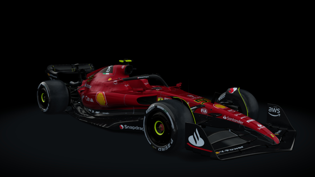 VM F1 2022 Model Beta, skin F1-75_55_Sainz