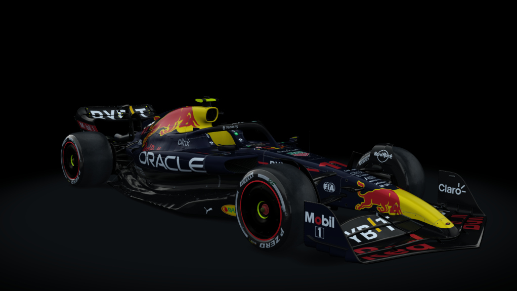 VM F1 2022 Model Beta, skin RB18_11_Perez