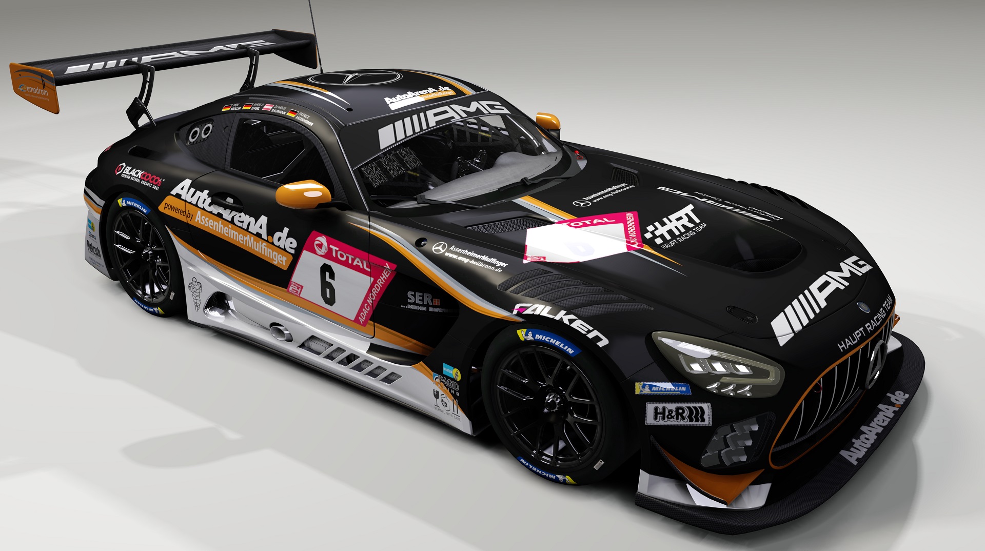 VM AMG GT3 EVO 2020, skin Haupt_Racing_#6_NBR24h_2020