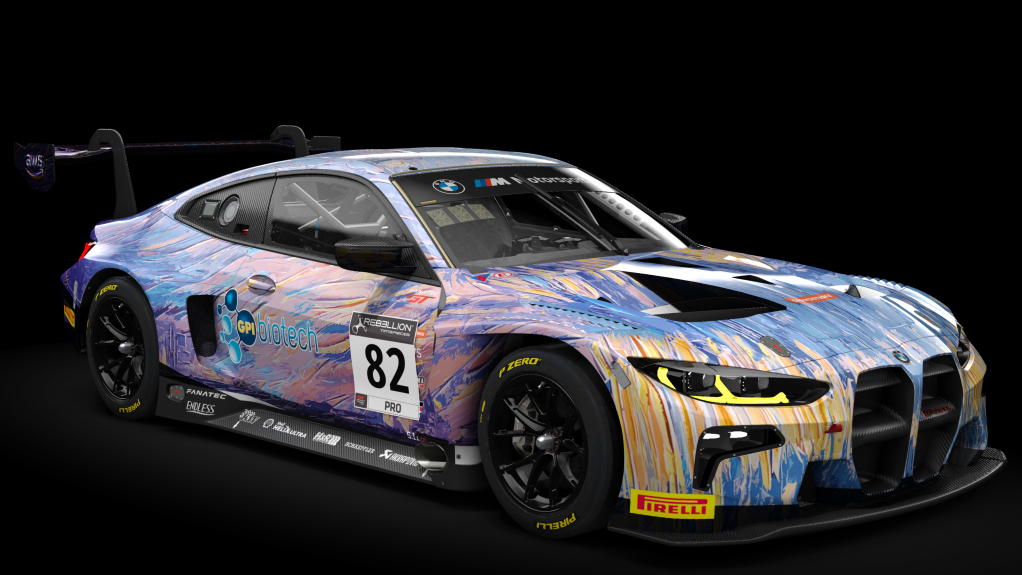 VM BMW M4 GT3, skin Nova pasta