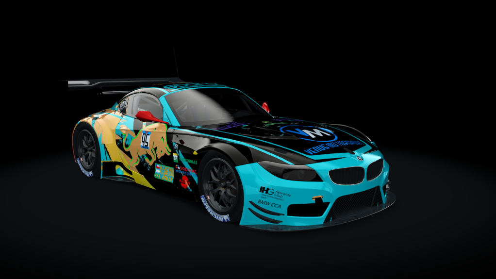 VM BMW Z4 GT3, skin bmw_LAS Racing Team