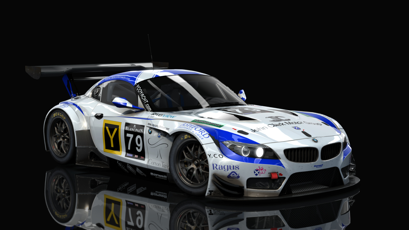 VM BMW Z4 GT3, skin scuderia_ecosse