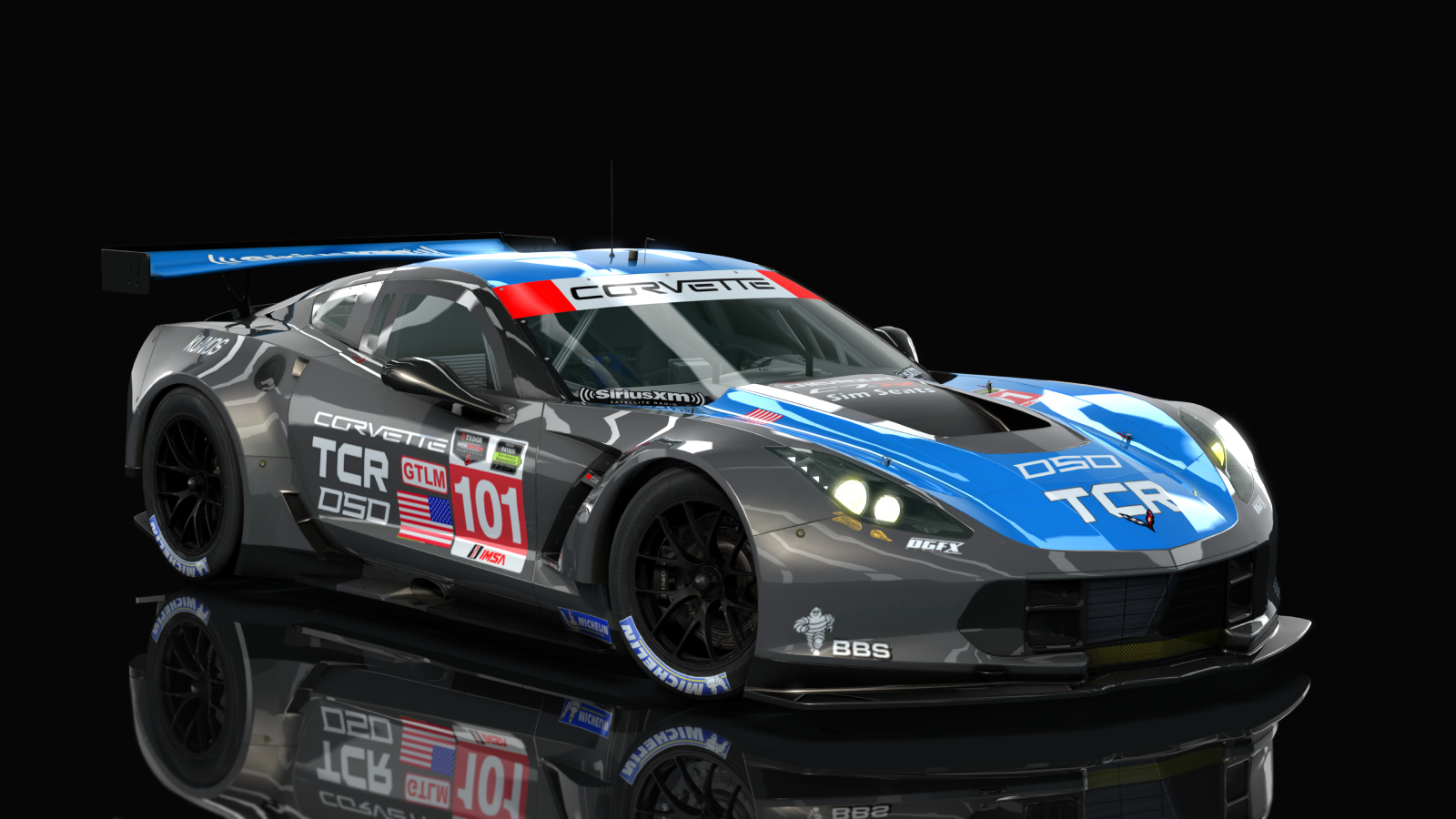 VM Chevrolet Corvette C7R, skin 101