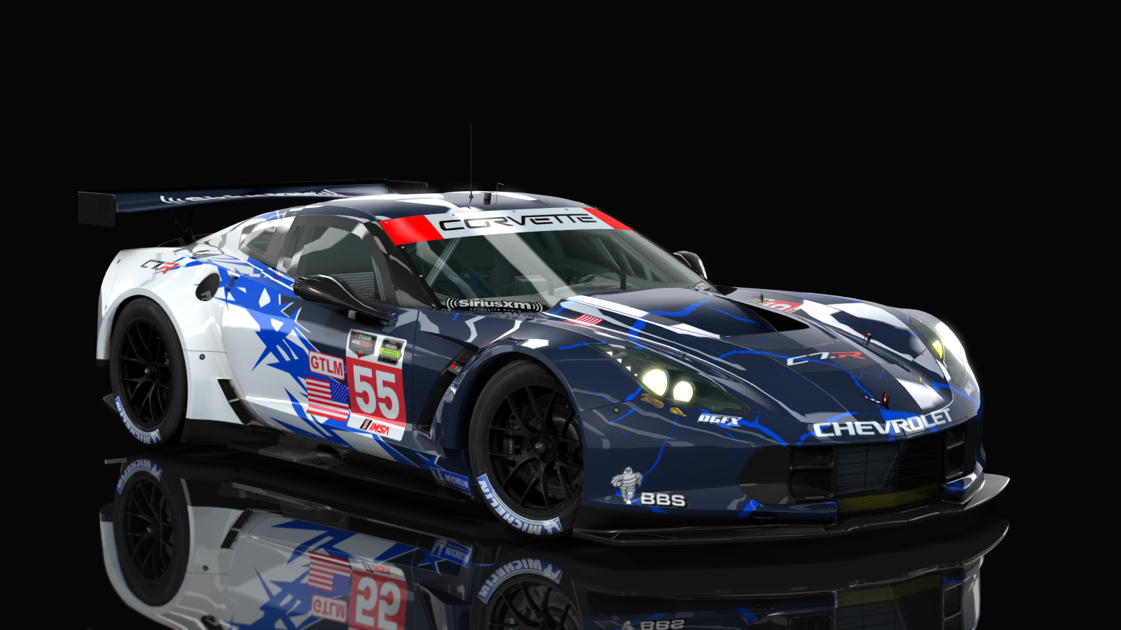 VM Chevrolet Corvette C7R, skin 55