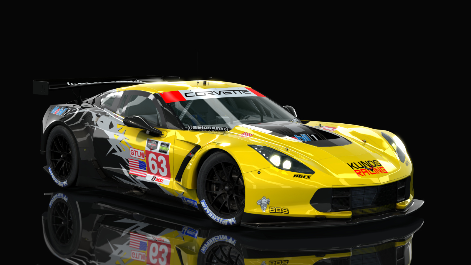 VM Chevrolet Corvette C7R, skin 63