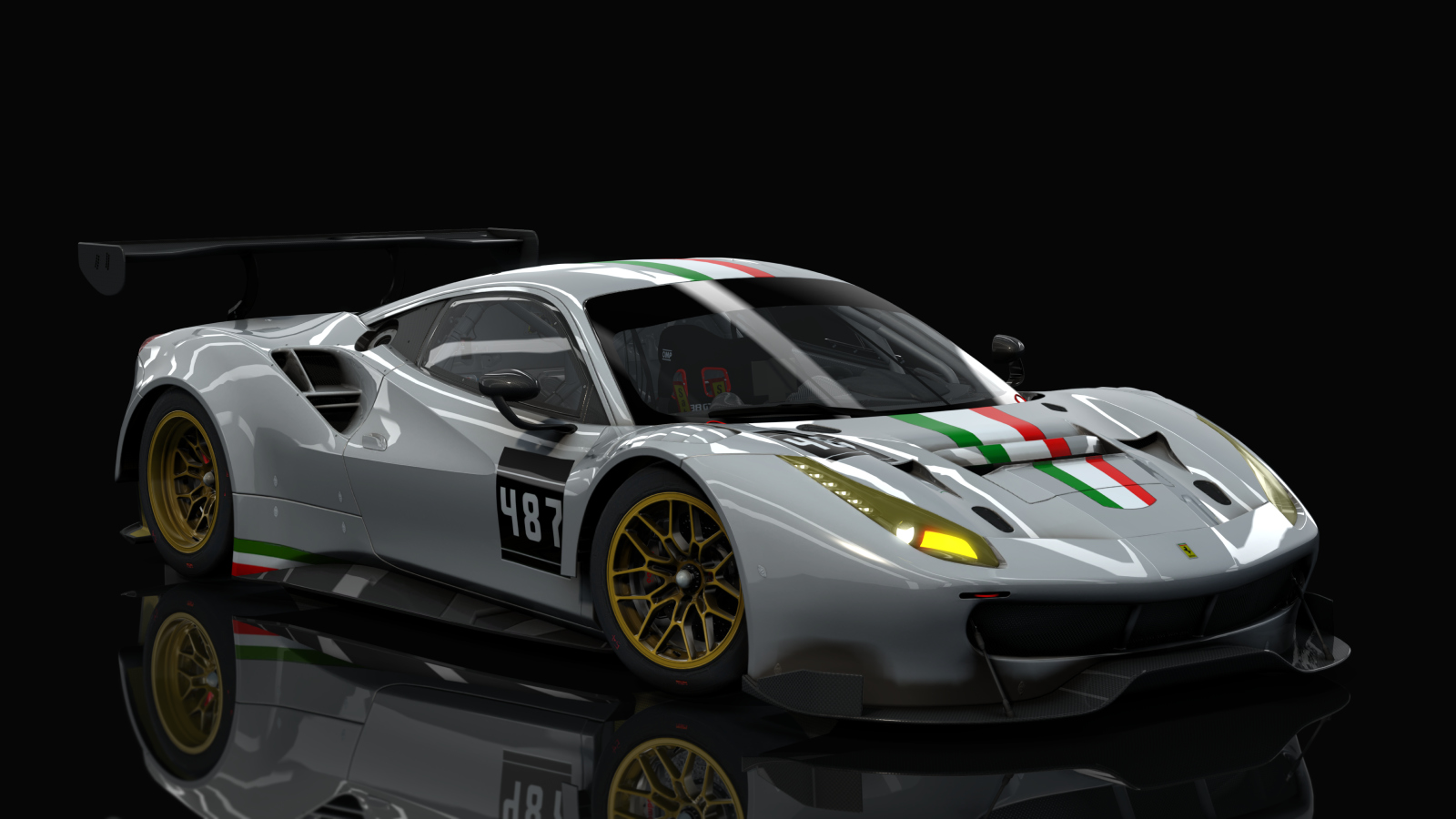 VM Ferrari 488 GT3, skin 02_racing_487