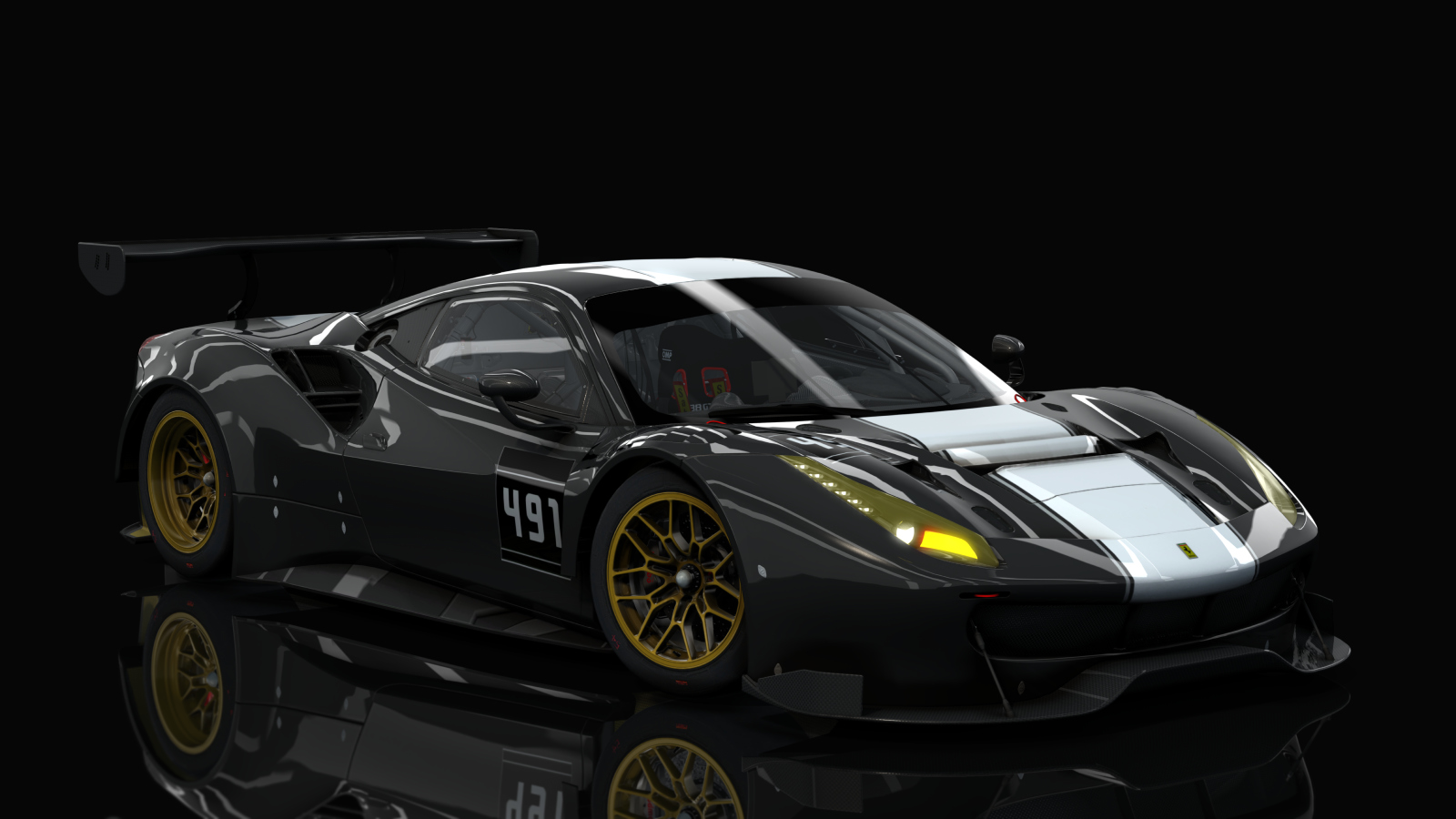 VM Ferrari 488 GT3, skin 09_racing_491