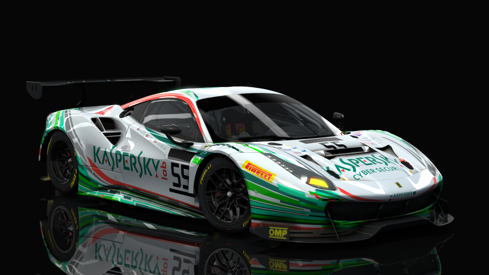 VM Ferrari 488 GT3, skin 0_kaspersky_55