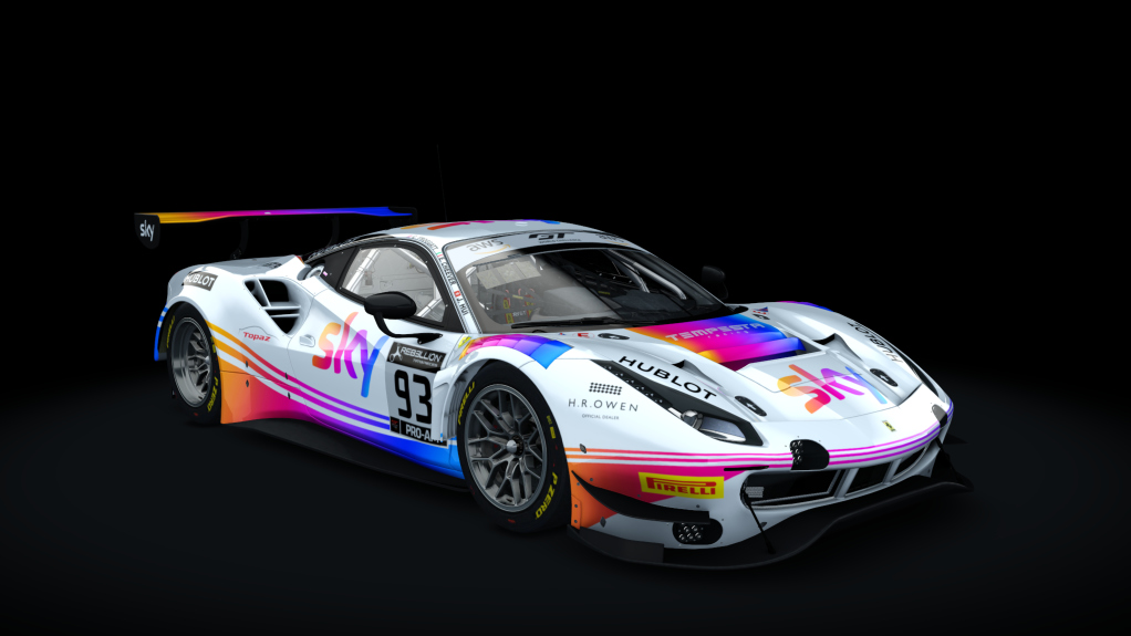 VM Ferrari 488 GT3 ACC, skin 1_Skysports_93