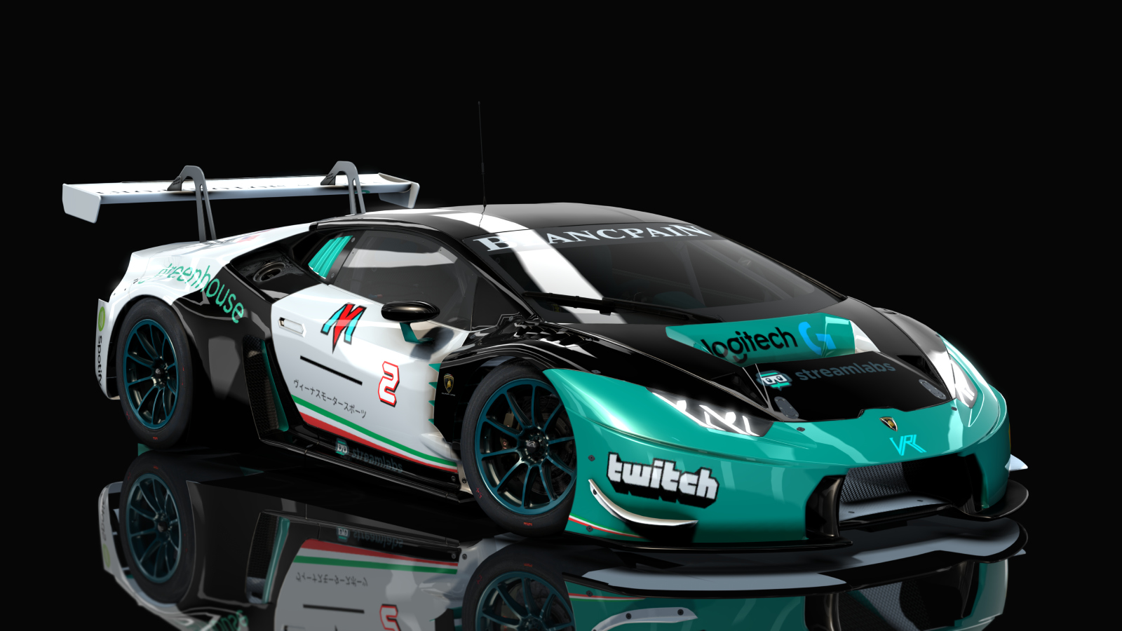 VM Lamborghini Huracan GT3, skin venus_motorsport