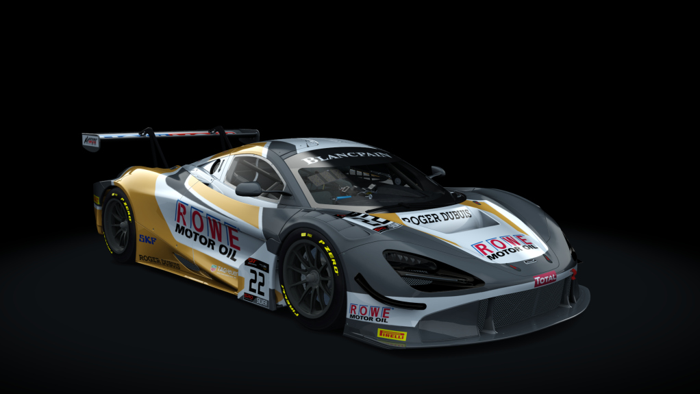 VM McLaren 720S GT3, skin rowe