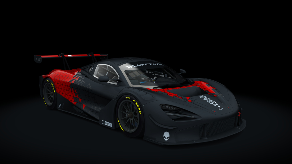 VM McLaren 720S GT3, skin shadowproject_red