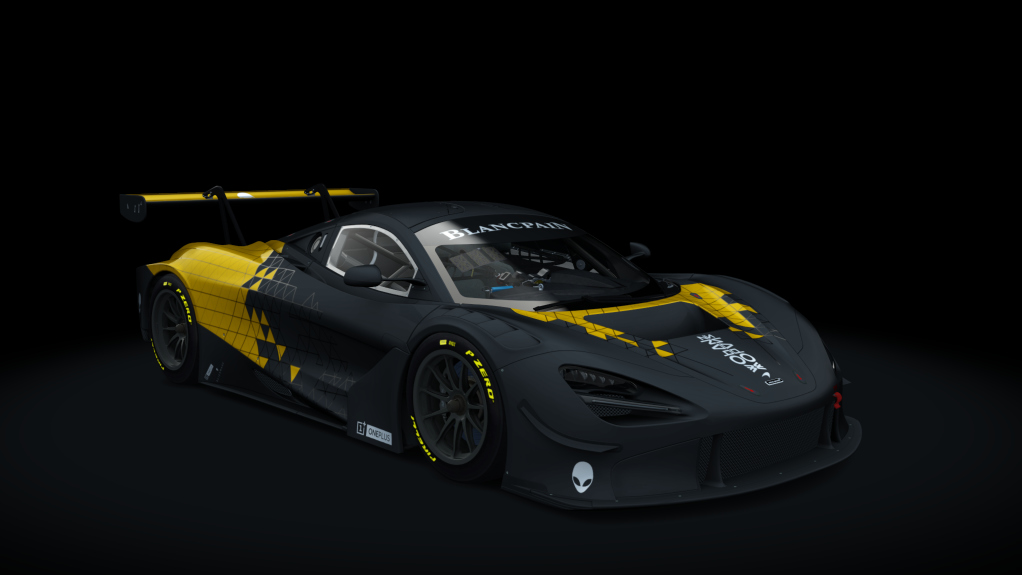 VM McLaren 720S GT3, skin shadowproject_yellow