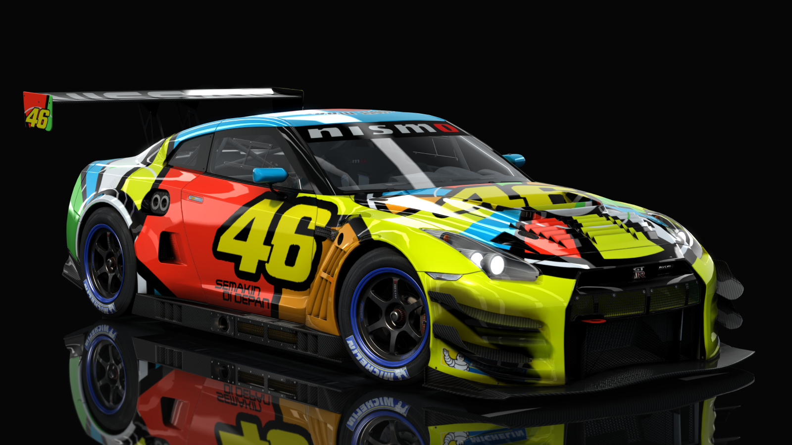 VM Nissan GT-R GT3, skin GTR_46