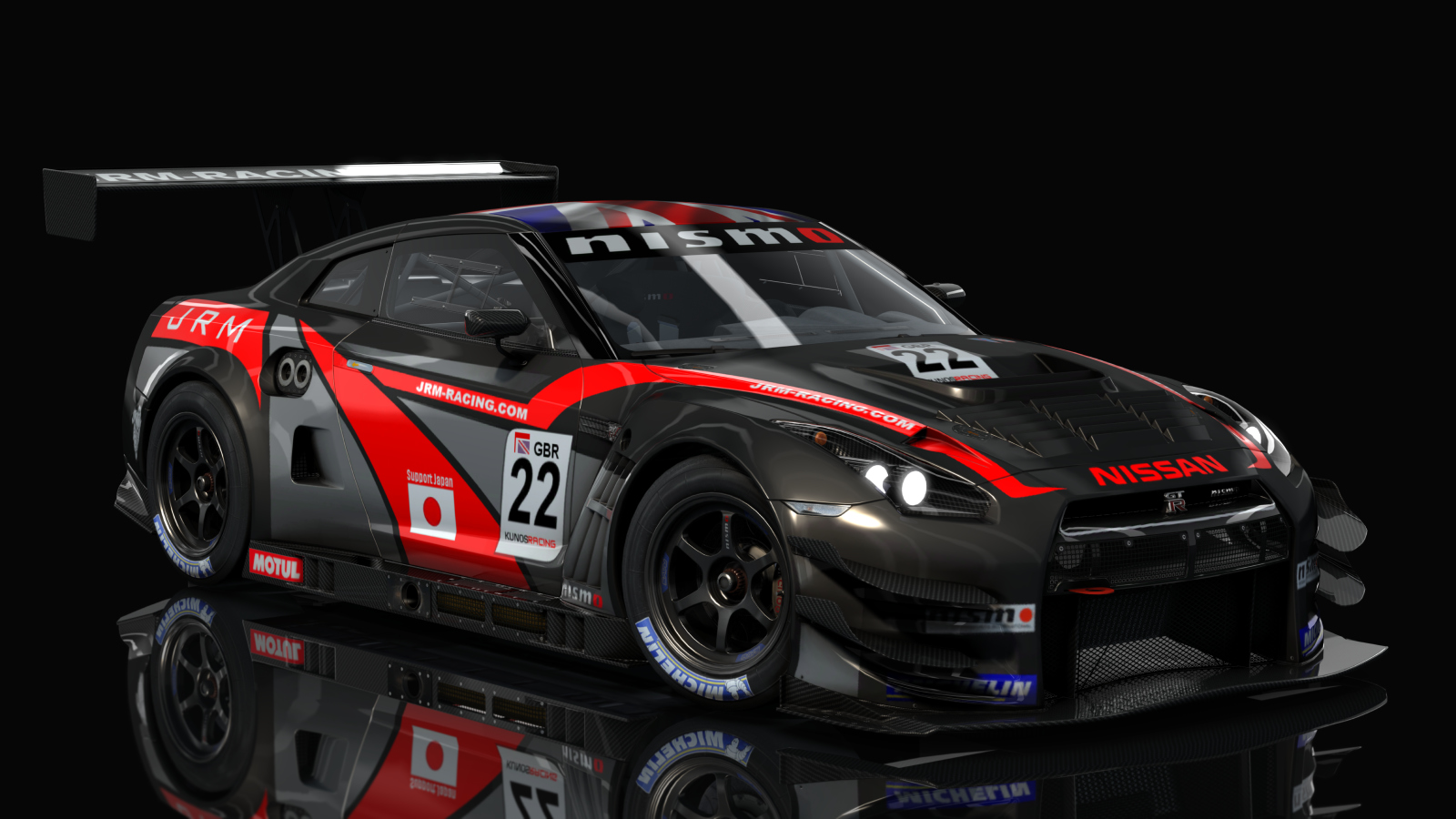 VM Nissan GT-R GT3, skin JRM_22