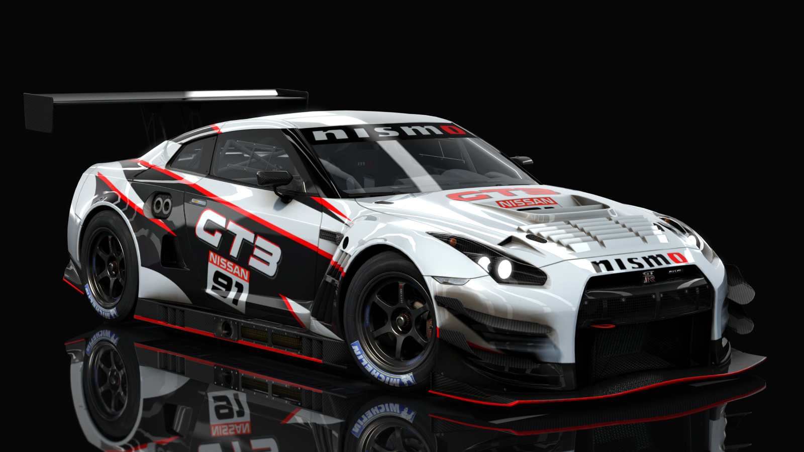 VM Nissan GT-R GT3, skin gt3_91