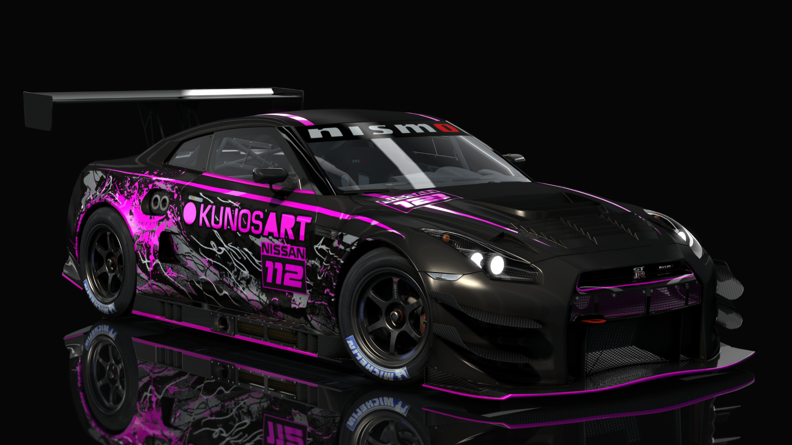 VM Nissan GT-R GT3, skin kunosart_112