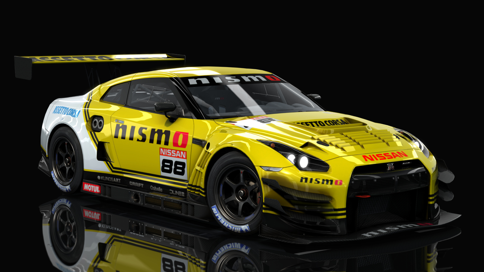 VM Nissan GT-R GT3, skin nismo_88