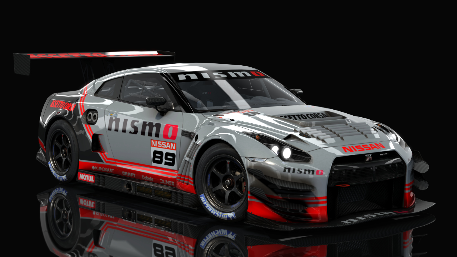 VM Nissan GT-R GT3, skin nismo_89