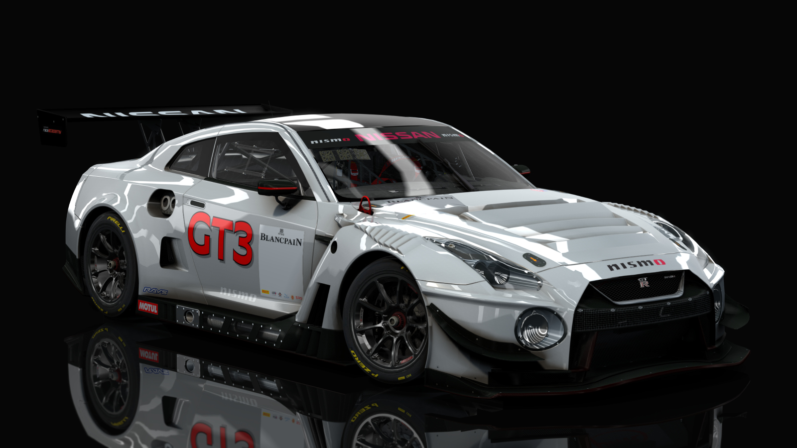 VM Nissan GT-R GT3 2018, skin nissan_customer_car