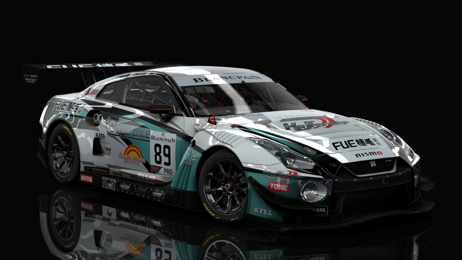 VM Nissan GT-R GT3 2018, skin shokomou_ksfrontier