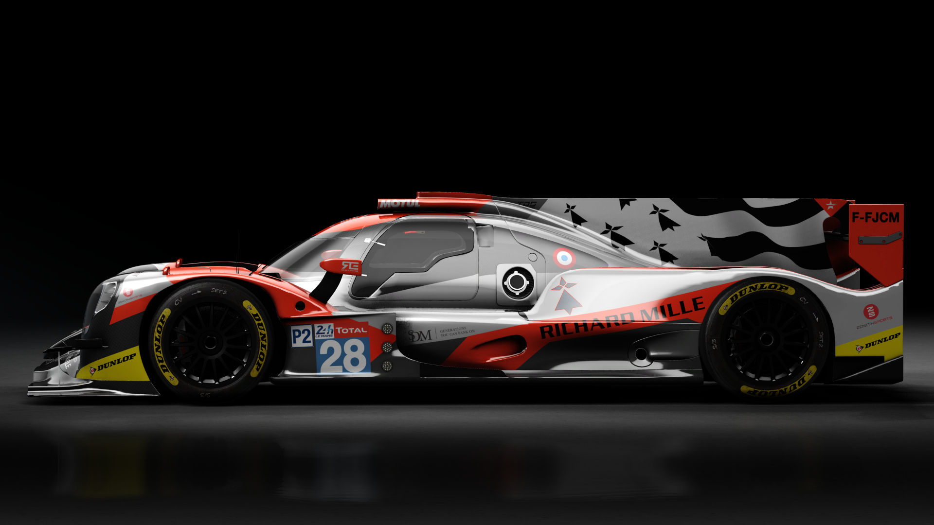 2017 Oreca 07 LMP2, skin 2019 #28 TDS Racing LM24