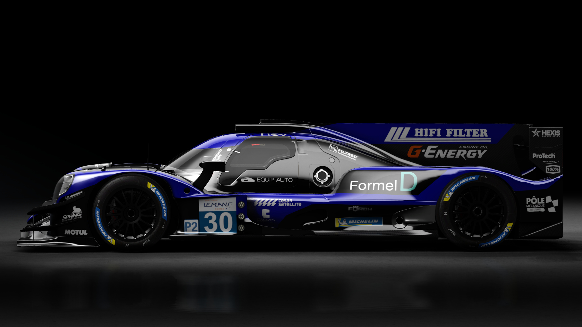 2017 Oreca 07 LMP2, skin 2020 #30 Duqueine Engineering ELMS