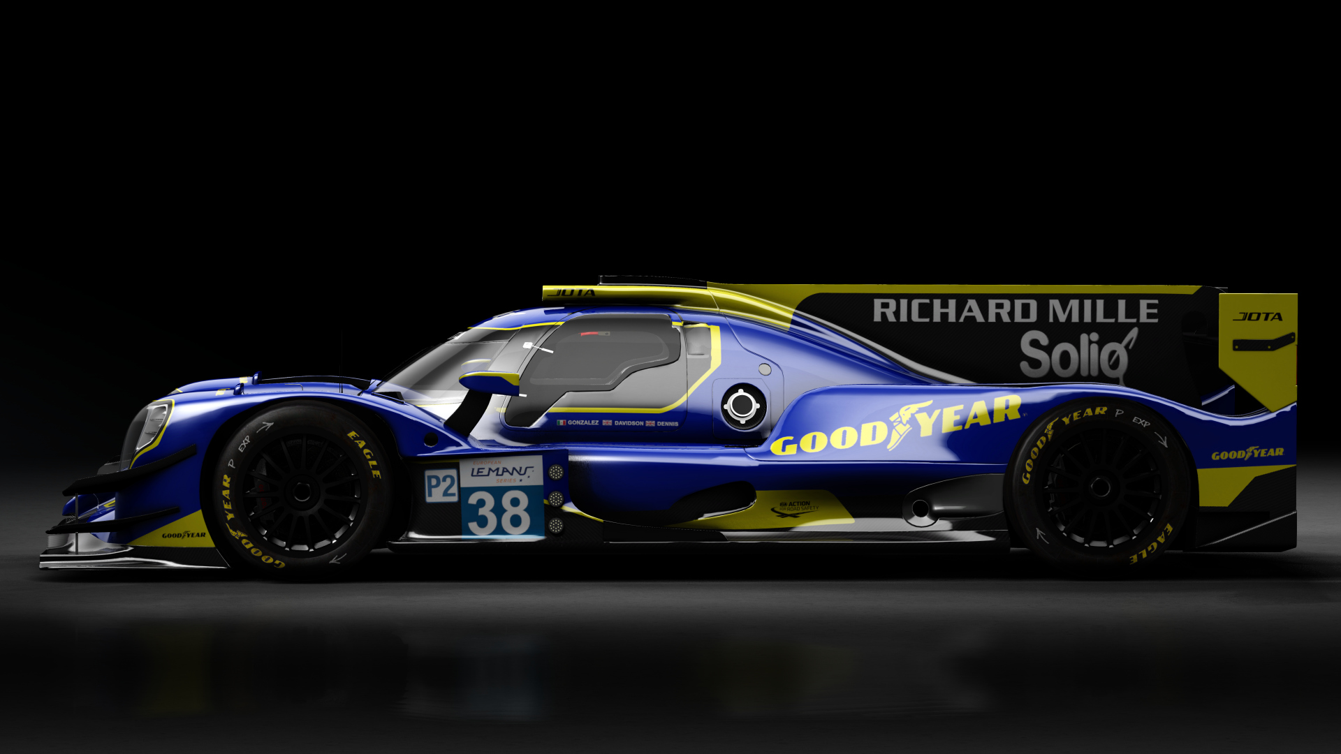 2017 Oreca 07 LMP2, skin 2020 #38 Jota Sport ELMS