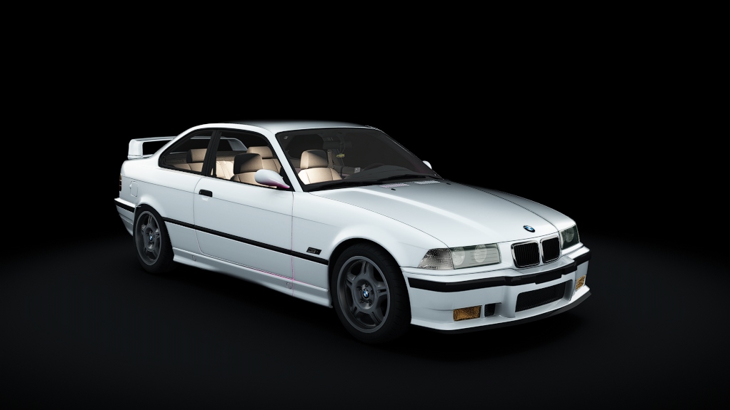BMW 3-Series E36, skin Alpine White (218)