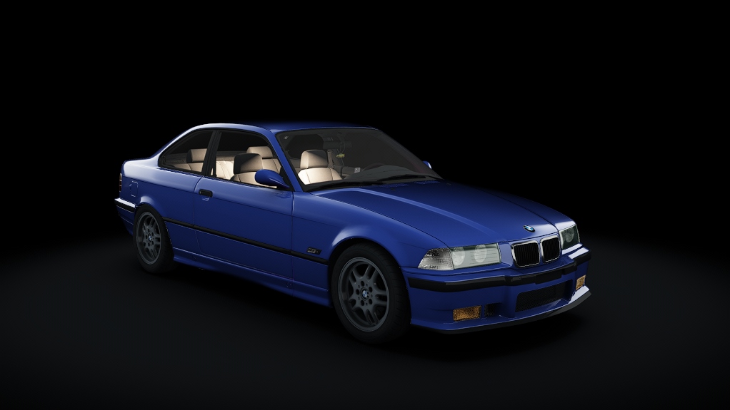 BMW 3-Series E36, skin Avus Blue Metallic (276)