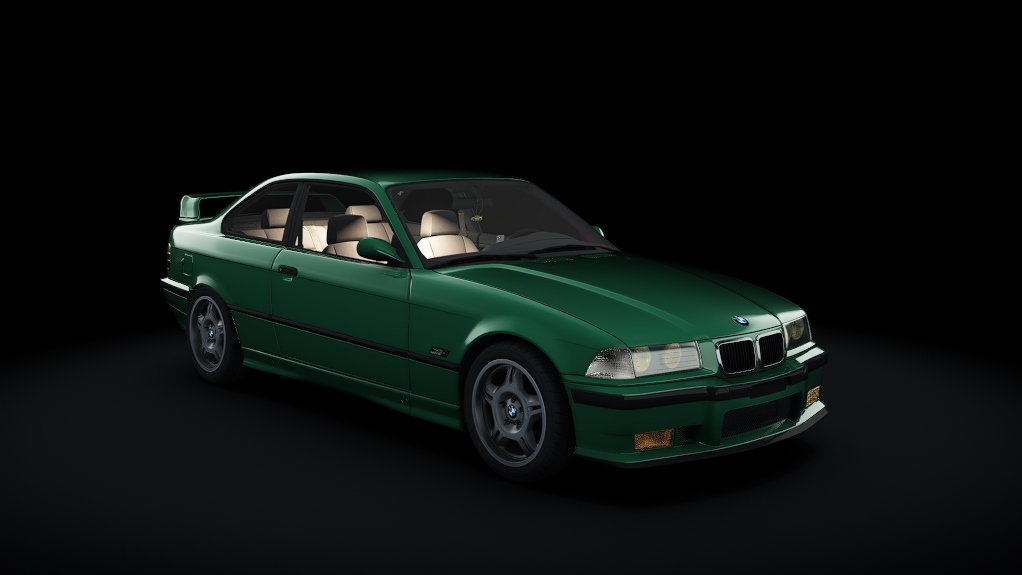 BMW 3-Series E36, skin British Racing Green (312)
