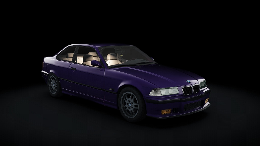 BMW 3-Series E36, skin Cosmos Black Metallic (303)