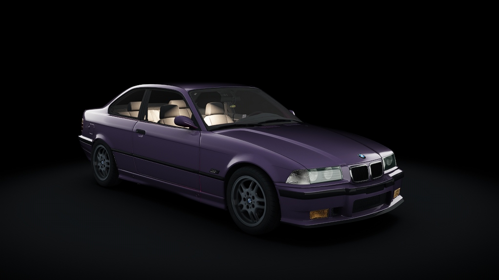 BMW 3-Series E36, skin Daytona Violet Metallic (283)