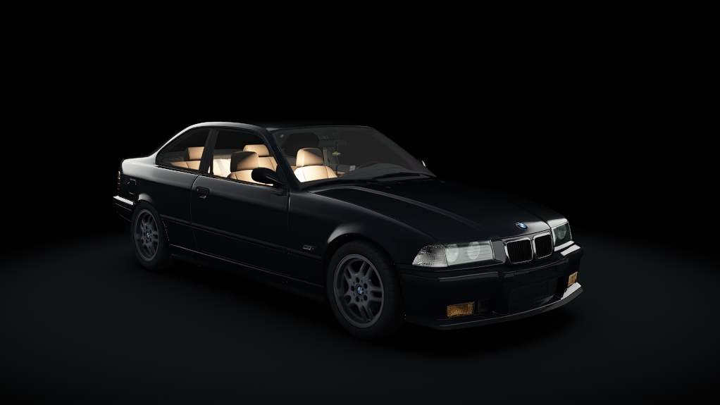 BMW 3-Series E36, skin Diamond Black Metallic (181)