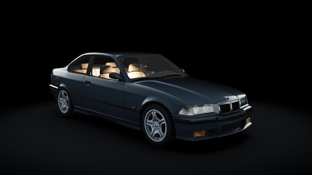 BMW 3-Series E36, skin Diamond Black Metallic II (181)