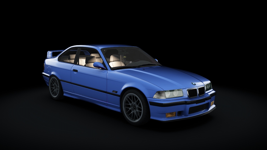 BMW 3-Series E36, skin Estoril Blue (335)