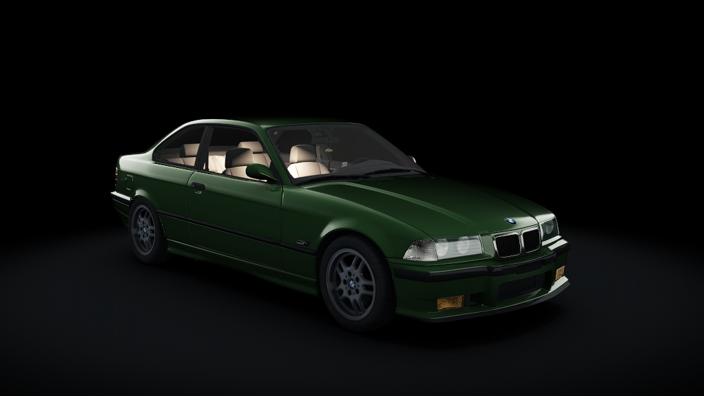 BMW 3-Series E36, skin Fern Green Metallic (386)