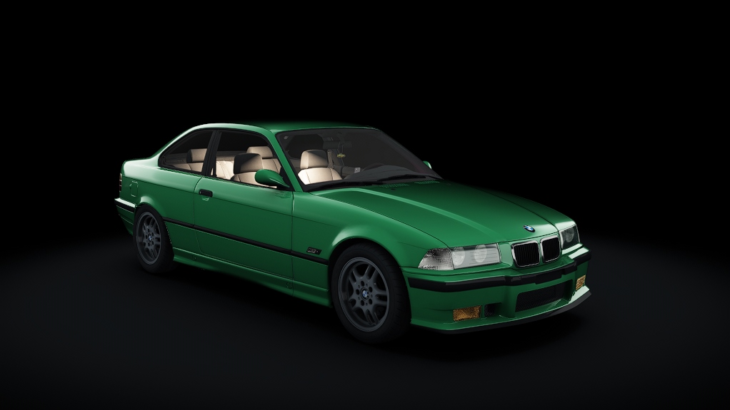 BMW 3-Series E36, skin Island Green Metallic (273)