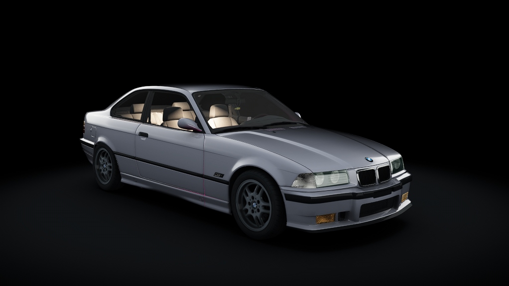 BMW 3-Series E36, skin Sterling Silver Metallic (244)