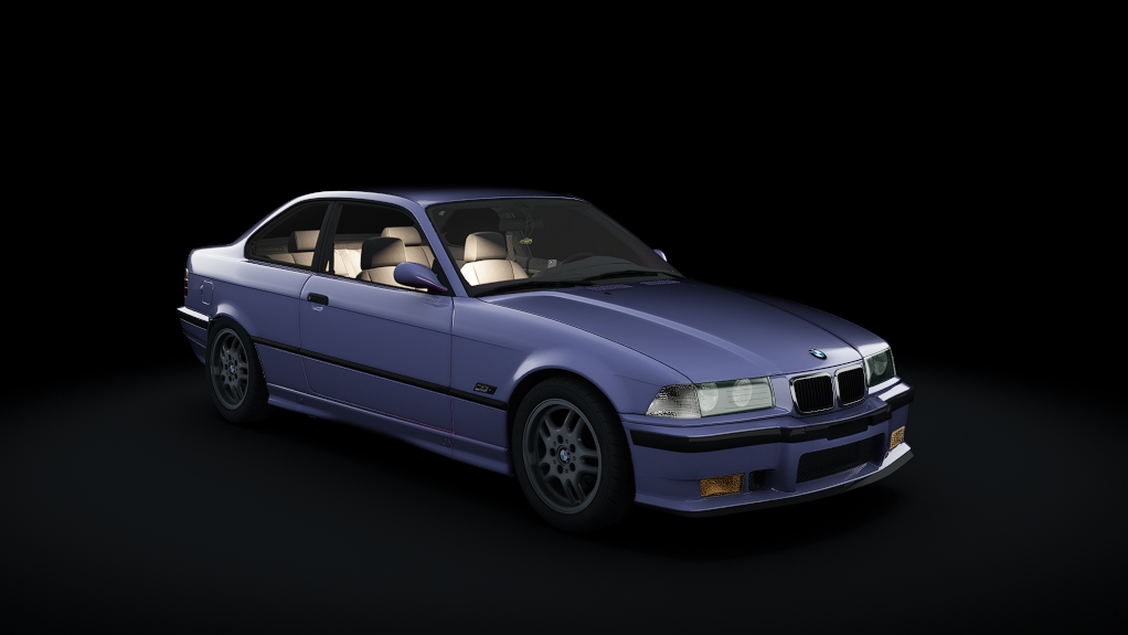 BMW 3-Series E36, skin Techno Violet Metallic (299)