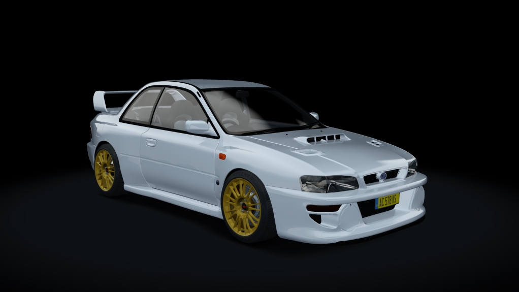 Subaru Impreza 22B STi 555 S1, skin gray