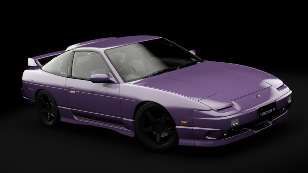 Nissan 180SX Type-X Tune, skin 04_nebula_purple_chameleon