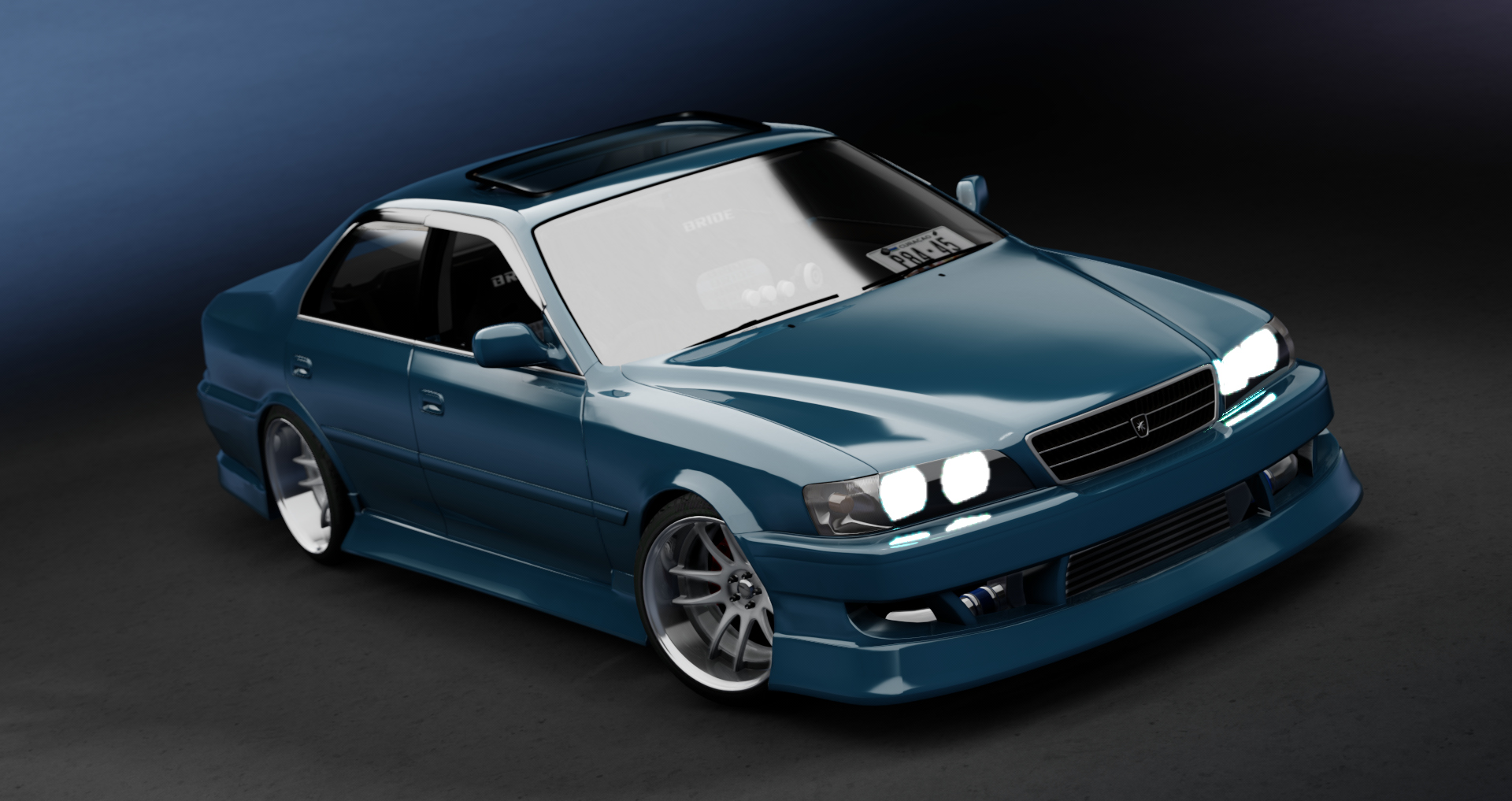 CW Clarence JZX100, skin Dark Blue