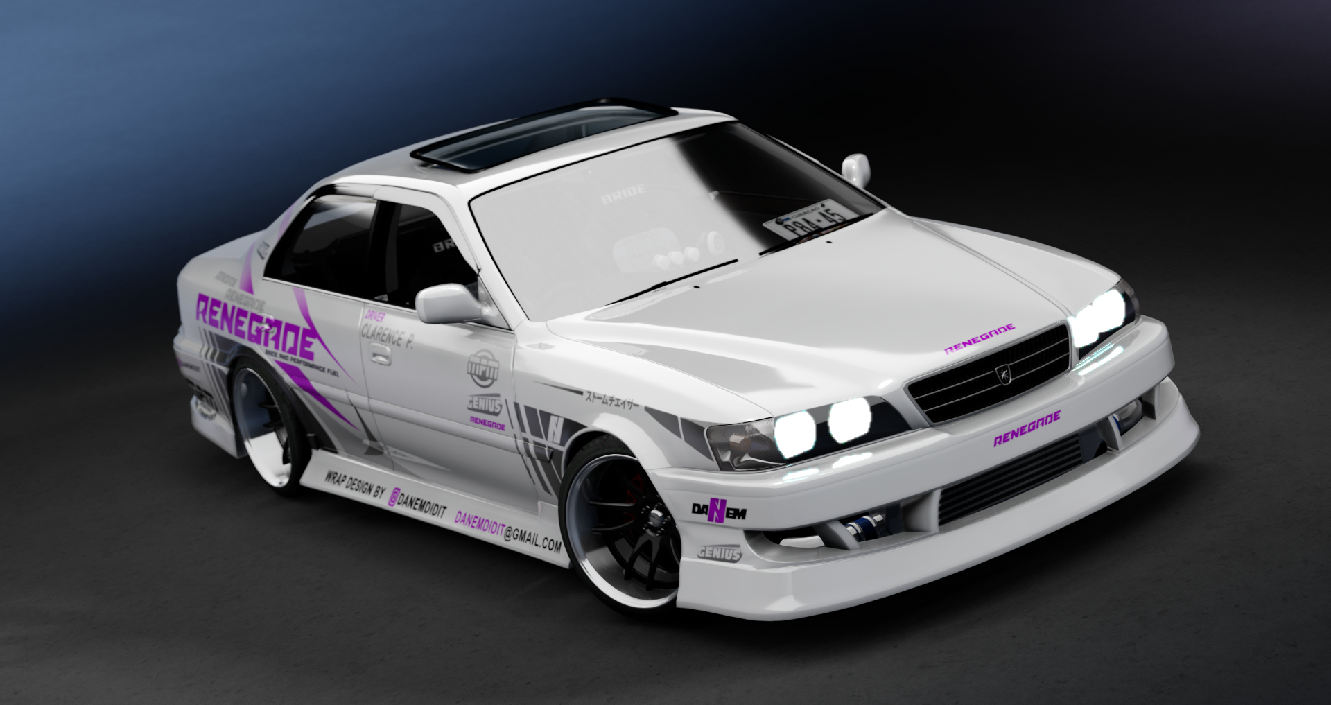 CW Clarence JZX100, skin Renegade