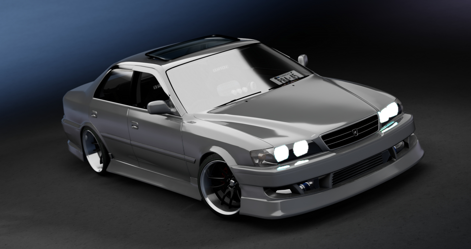 CW Clarence JZX100, skin Silver Metallic